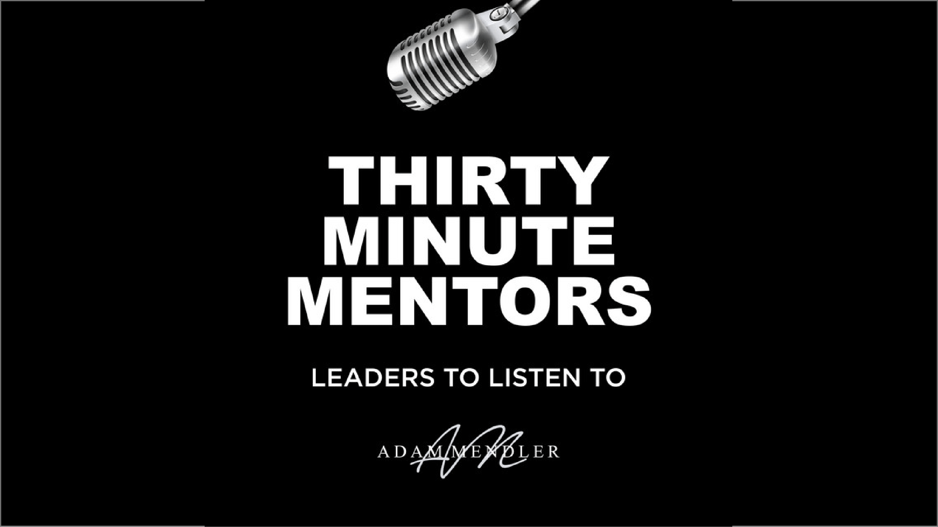 thirty minute mentors podcast logo